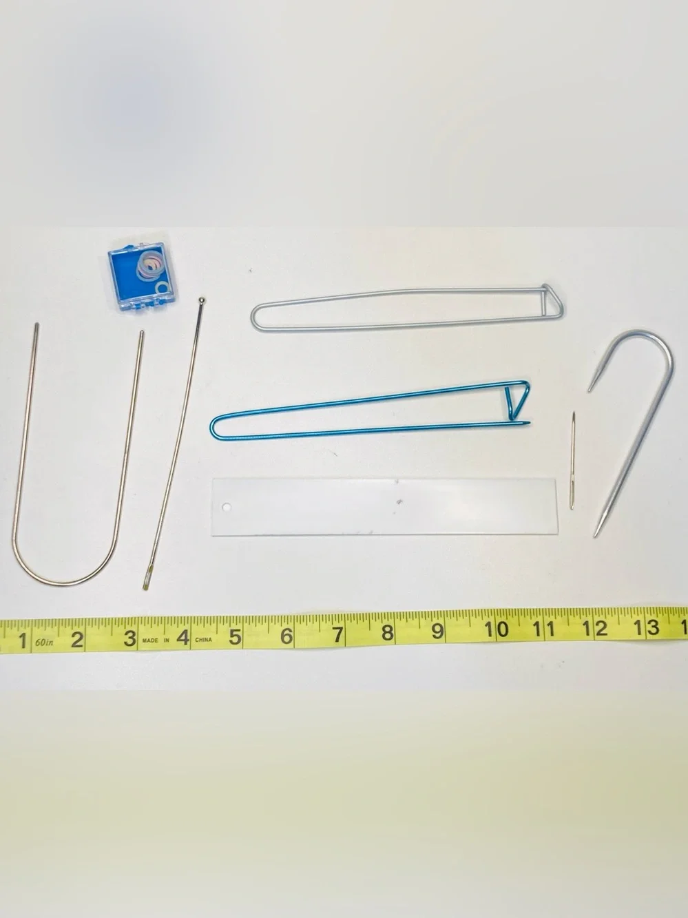 Assorted Metal Sewing & Knit Tools - Stitch Saver, Yarn Needles, more